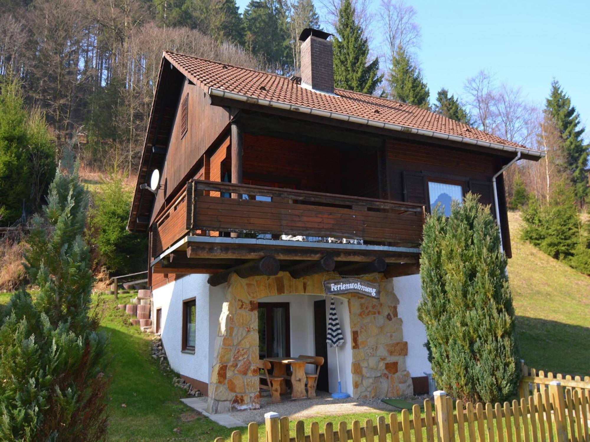Detached Holiday Residence In The Wonderfully Beautiful Harz Kamschlacken Esterno foto